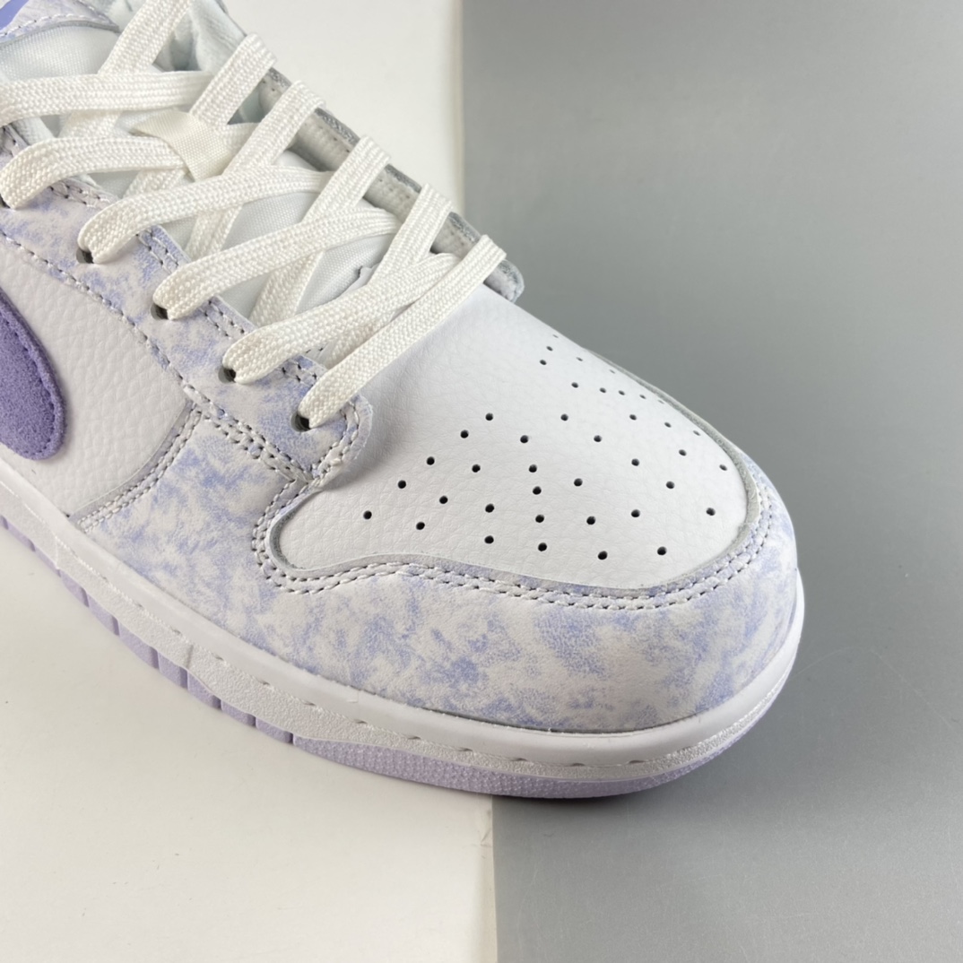 P320  NIKE SB Dunk Low Prm 白浅紫配色SB扣碎篮板时尚休闲板鞋 DM9467-500