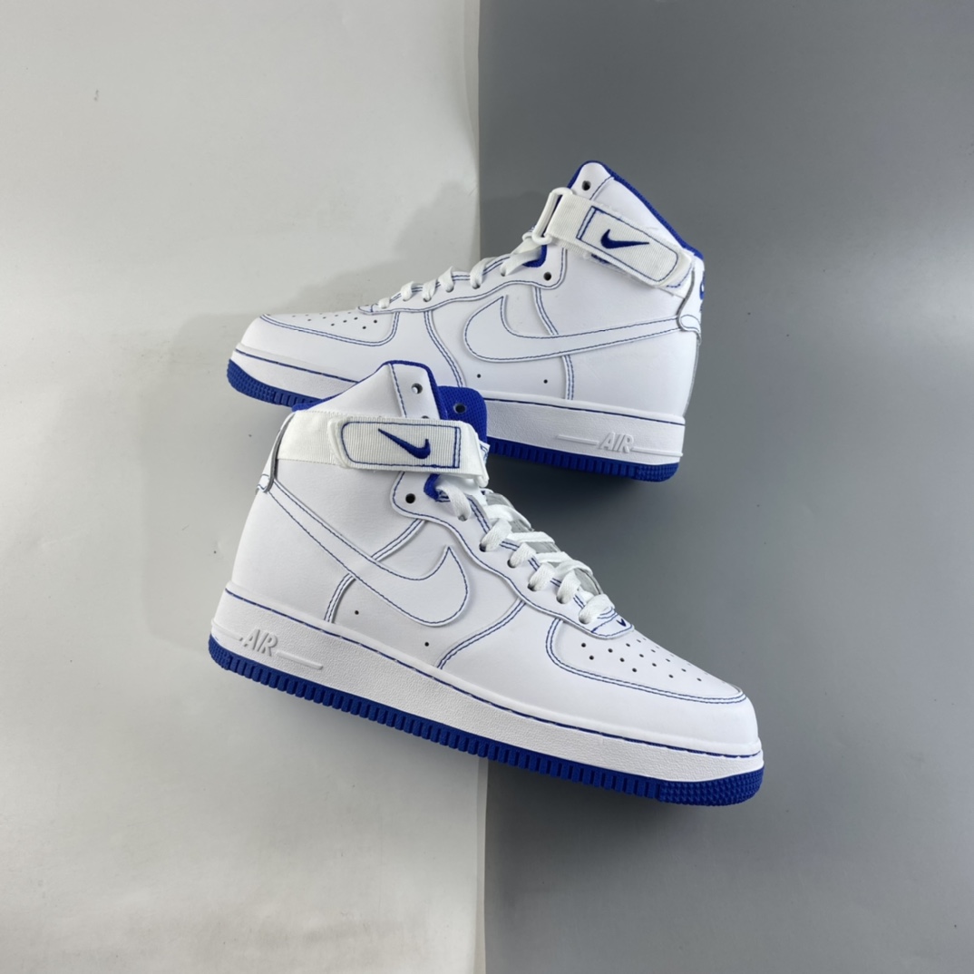 P220  NIKE Air Force 1 High ’07 空军一号白蓝高帮休闲板鞋 CV1753-101