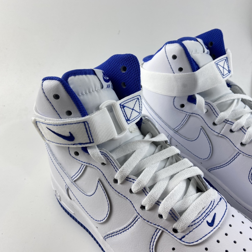 P220  NIKE Air Force 1 High ’07 空军一号白蓝高帮休闲板鞋 CV1753-101