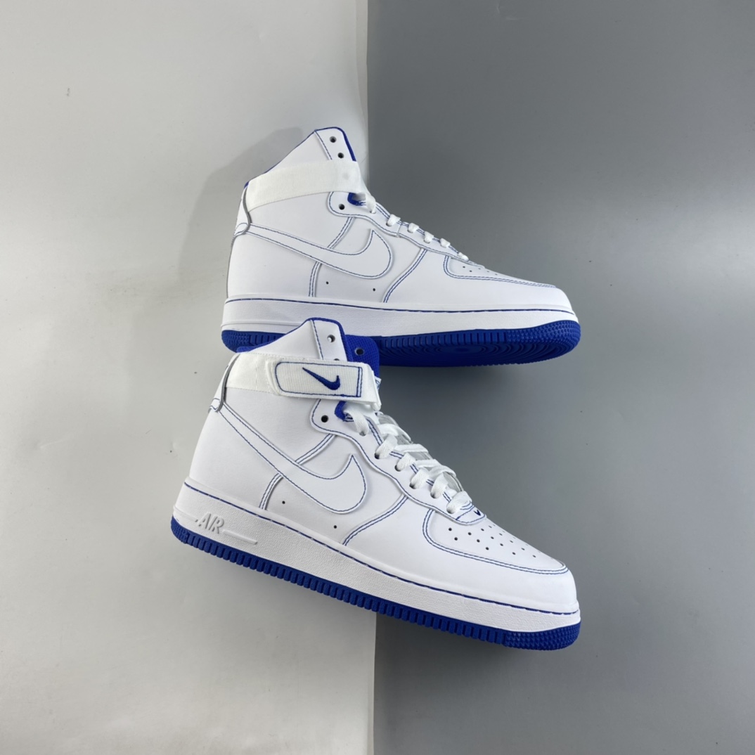 P220  NIKE Air Force 1 High ’07 空军一号白蓝高帮休闲板鞋 CV1753-101