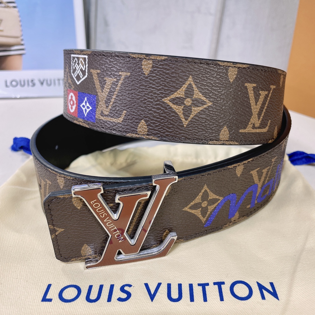 Louis Vuitton Copy
 Belts Calfskin Canvas Cowhide Spring Collection