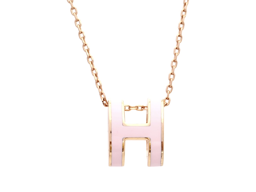 AAAA
 Hermes Jewelry Necklaces & Pendants Light Pink Rose Gold