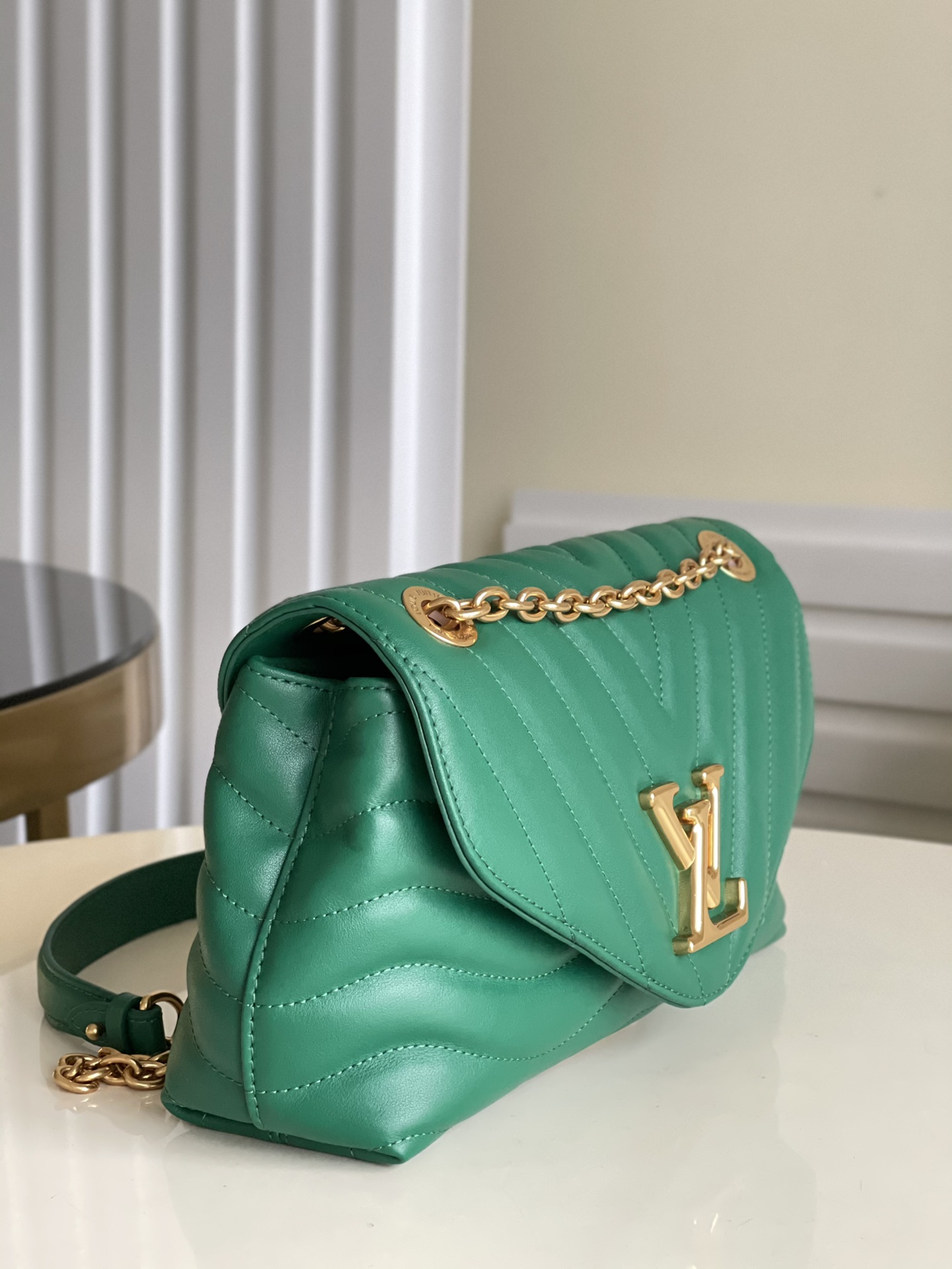 Louis Vuitton New Wave Chain Bag M58664 Emerald Green - Luxuryeasy