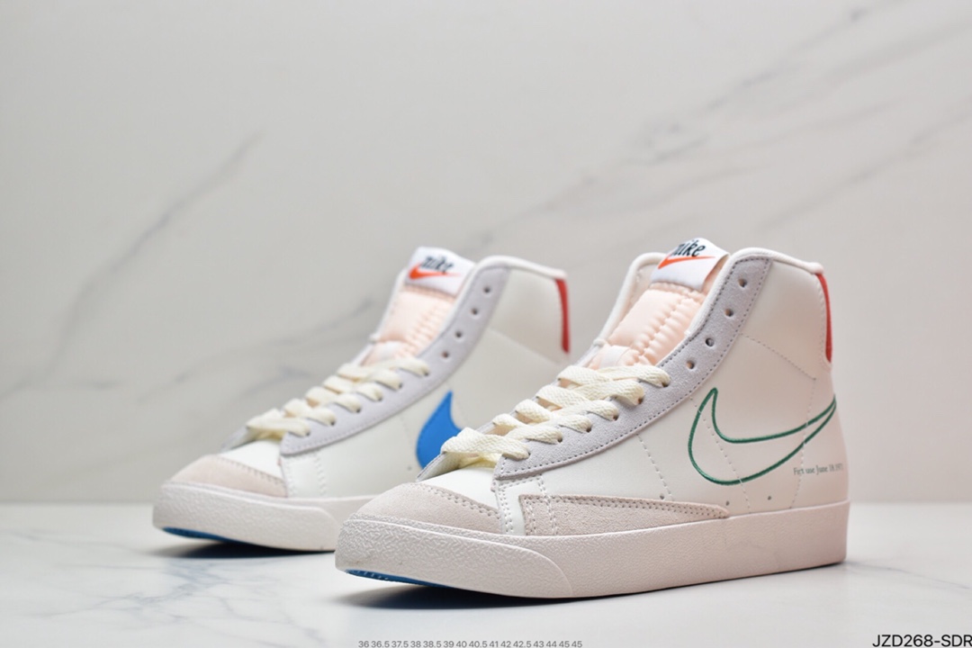 140 耐克Nike Blazer Mid ’1977 VNTG 经典开拓者高帮百搭休闲运动板鞋