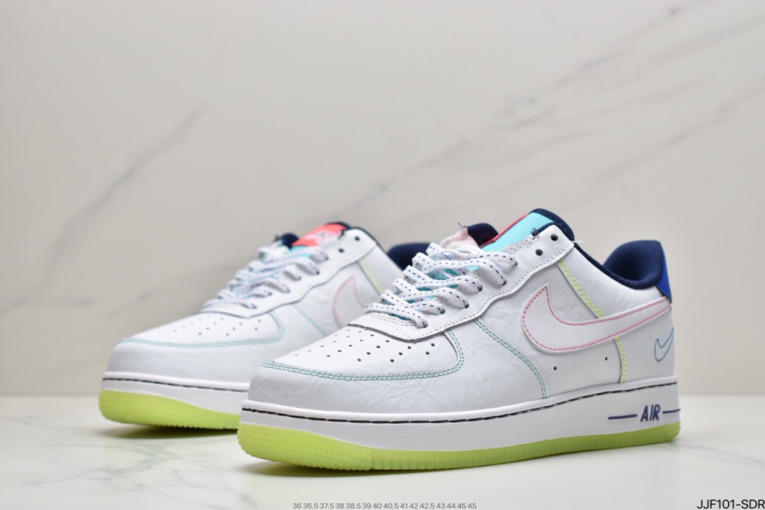 135 耐克Nike Air Force 1 ”07 Low”Outside The Lines”空军一号经典百搭休闲运动板鞋CV2421-100