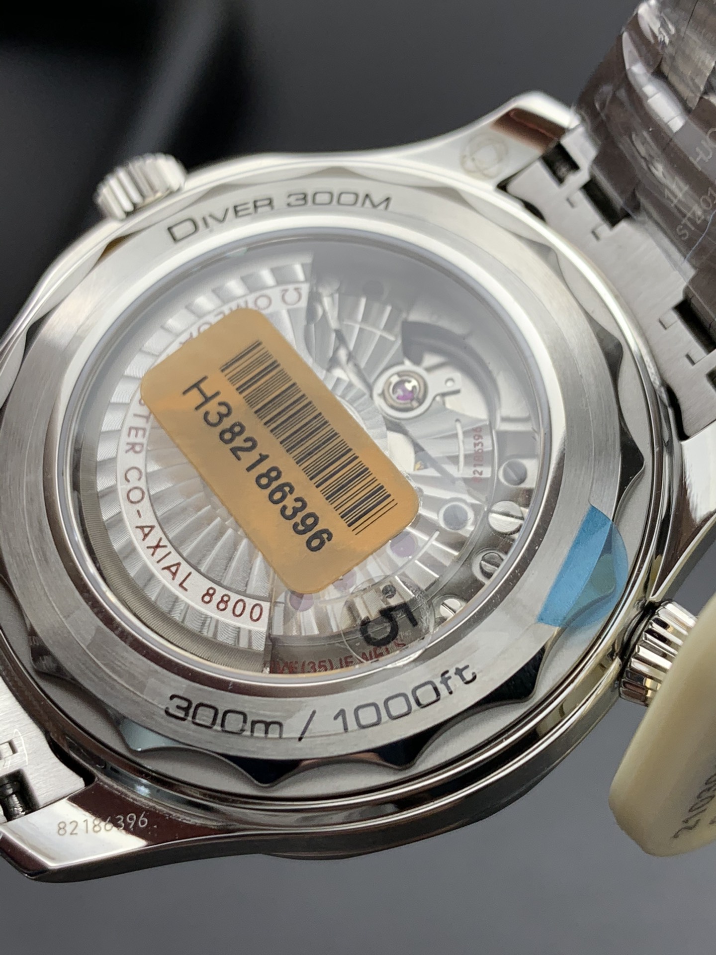 Omega 蓝灰海马300