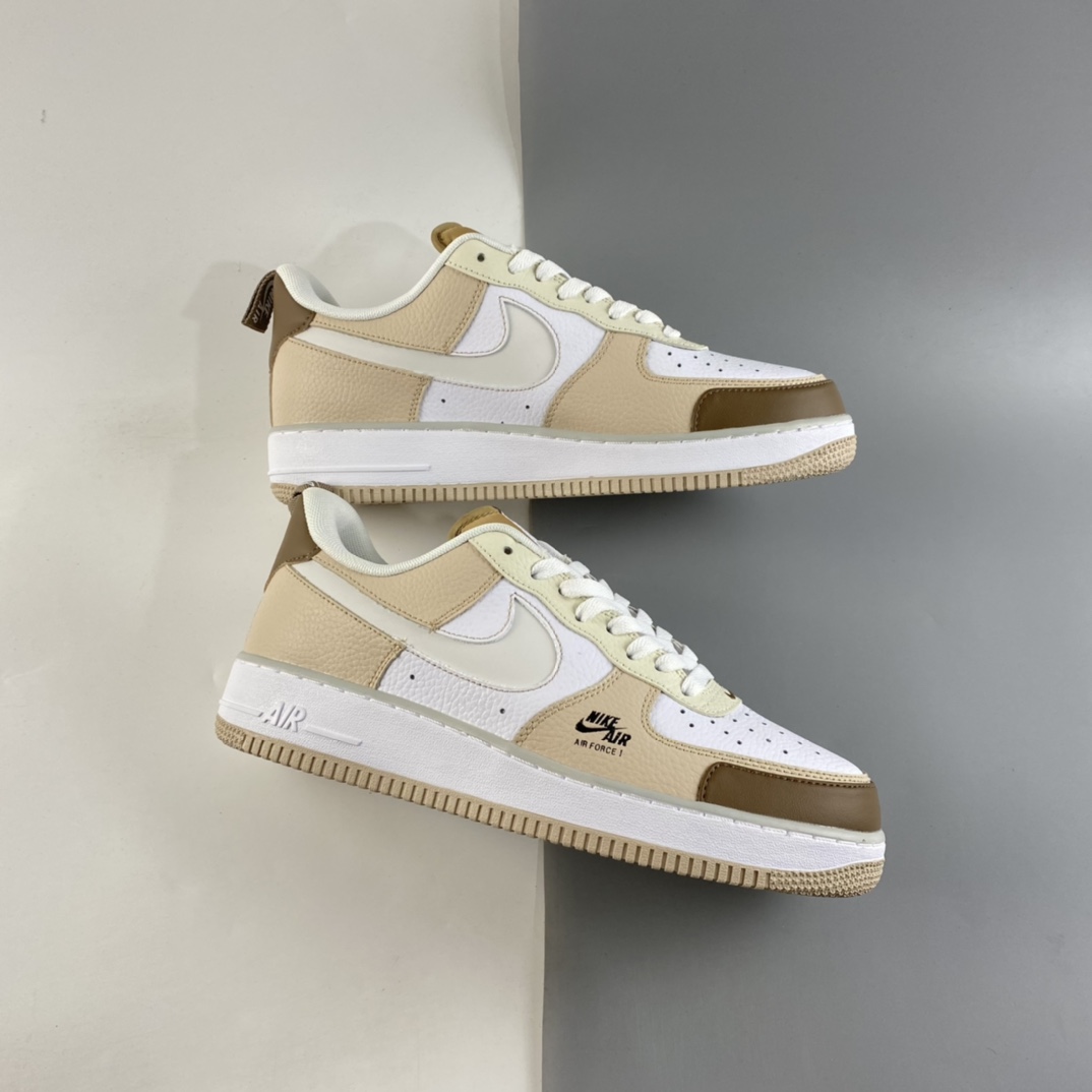 P220  NIKE Air Force 1 Premium“Shadow Grey”空军一号侧面反光低帮板鞋 CV3039-101