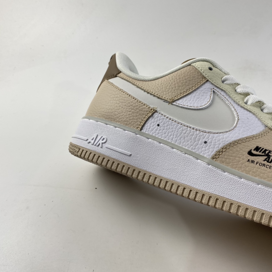 P220  NIKE Air Force 1 Premium“Shadow Grey”空军一号侧面反光低帮板鞋 CV3039-101