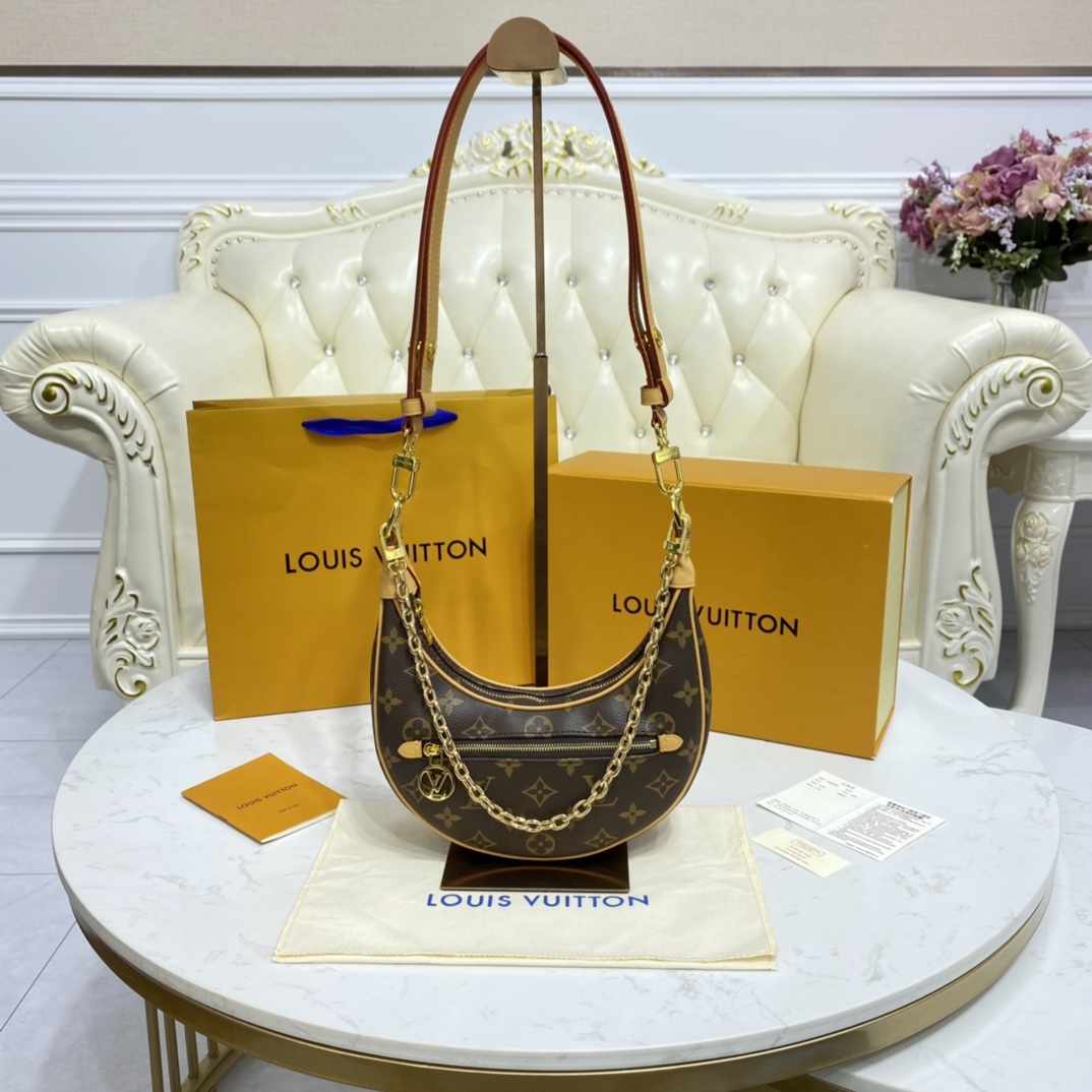 Louis Vuitton Handbags Crossbody & Shoulder Bags Monogram Canvas Vintage Chains M44036