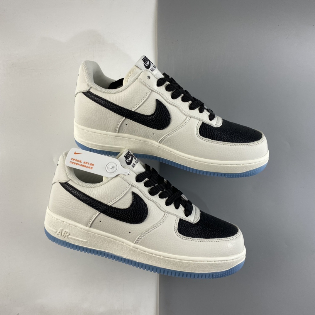 P240   NIKE Air Force 1 Low ’07  “黑鸽子联名”低帮空军一号休闲板鞋 CU6603-113