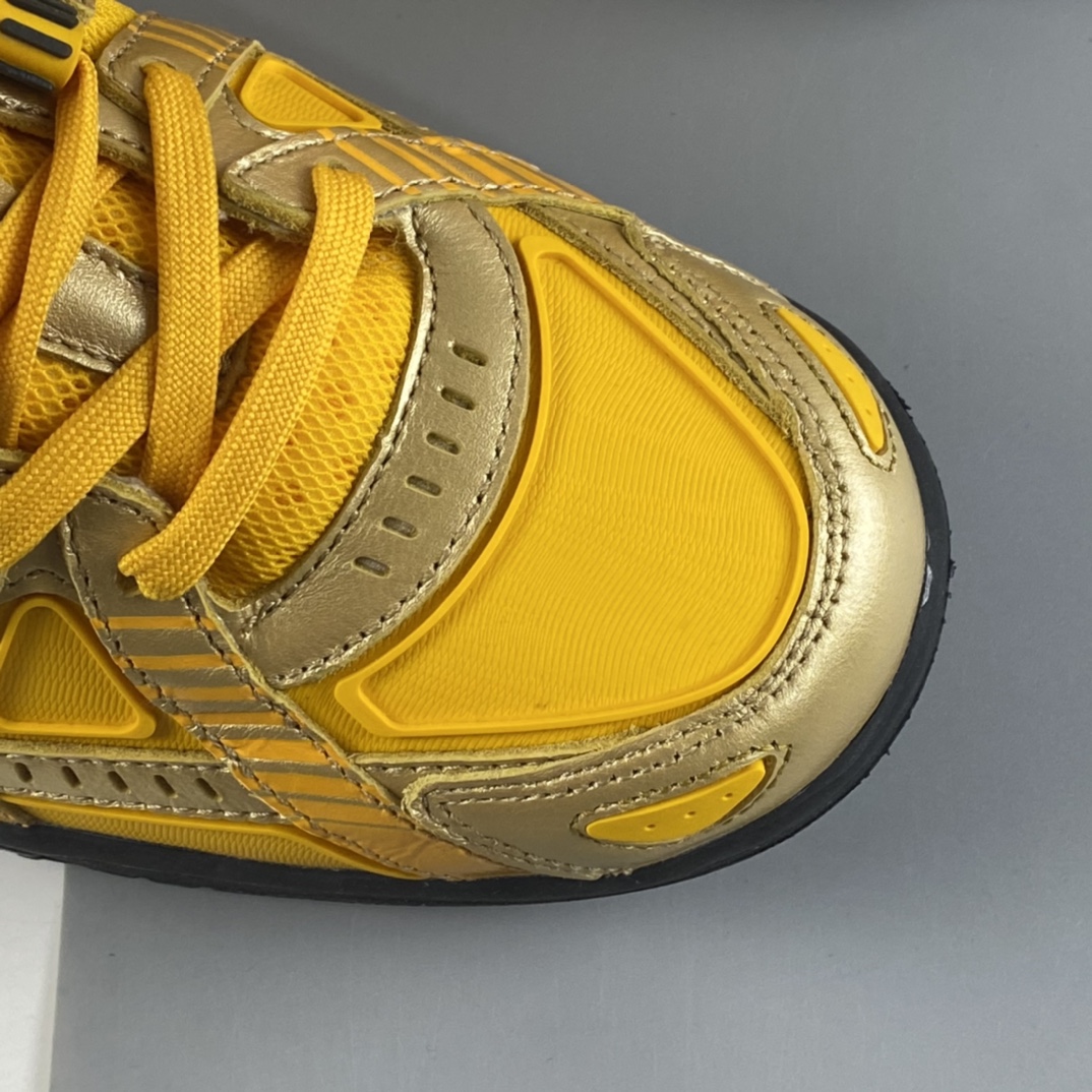 P420  Off-White x NIKE Air Rubber Dunk”University Blue”2.0橡胶扣篮系列皮革框架低帮休闲运动滑板板鞋“OW金黄黑底”CU6015-700