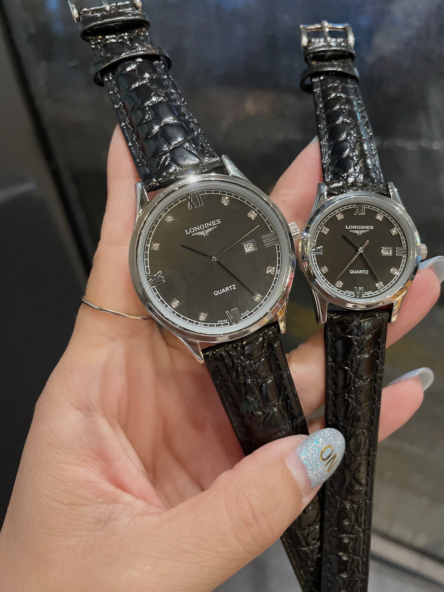 [LONGINES Watches]9527 leather steel stripThe latest Longines Longines coup