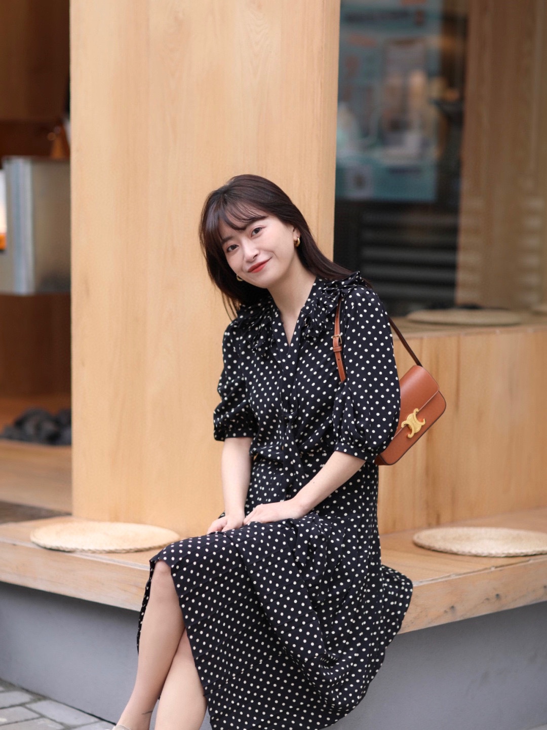 셀린느 트리오업 숄더백 상세 이미지 5