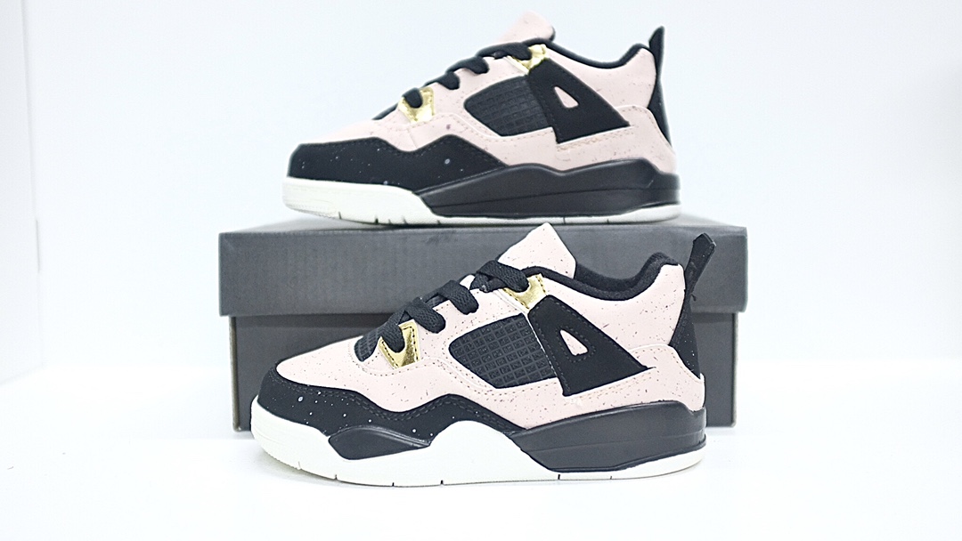 图片[5]-乔4代新款男女童儿童篮球鞋运动鞋 尺码：22-37.5码 潮童必备的AJ4，百搭时尚🆒 采用头层皮打造，高级感满满🈵️ 打理超方便✔️ 橡胶组合大底，耐磨防滑👍🏻 史上最全配色，怎么选都不会踩雷🔥-选品中心