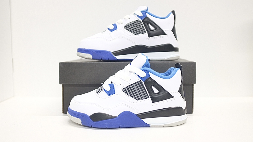 图片[8]-乔4代新款男女童儿童篮球鞋运动鞋 尺码：22-37.5码 潮童必备的AJ4，百搭时尚🆒 采用头层皮打造，高级感满满🈵️ 打理超方便✔️ 橡胶组合大底，耐磨防滑👍🏻 史上最全配色，怎么选都不会踩雷🔥-选品中心