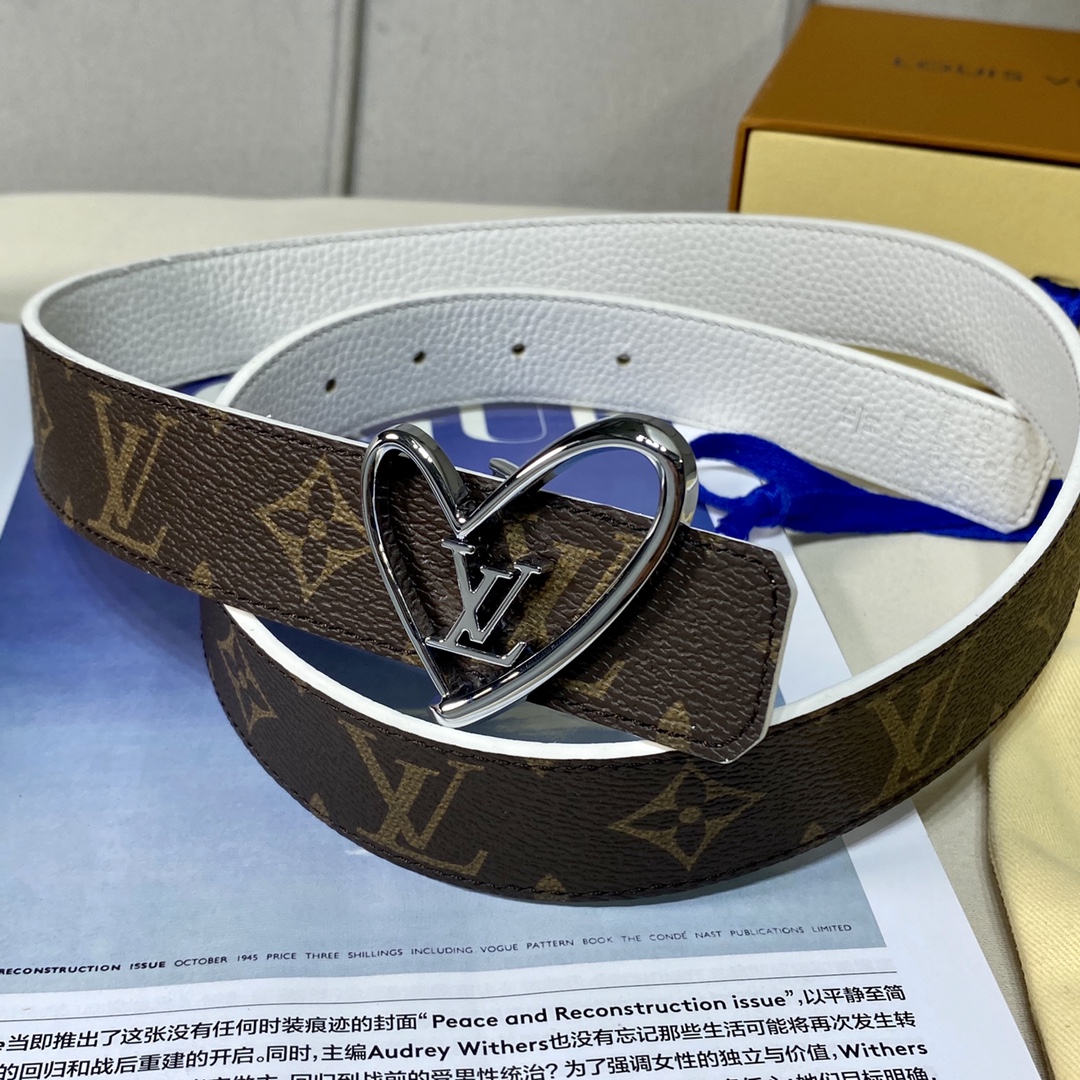 Louis Vuitton Belts Buying Replica
 Women Calfskin Canvas Cowhide