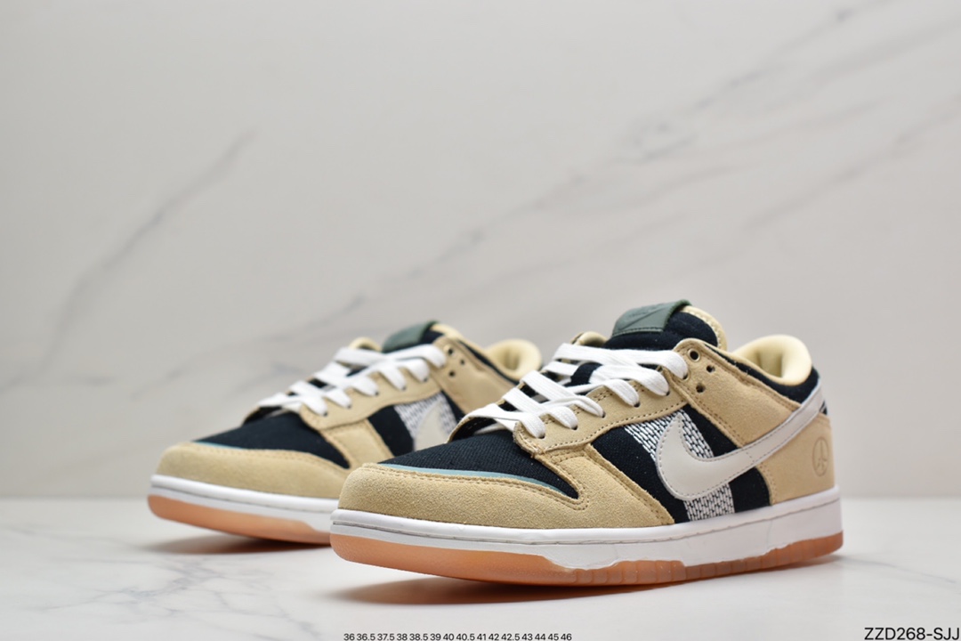 250 耐克NK SB Low Dunk “Rooted in Peace”刺子绣DJ4671-294