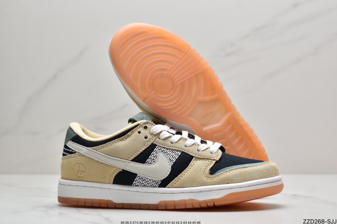 250 耐克NK SB Low Dunk “Rooted in Peace”刺子绣DJ4671-294