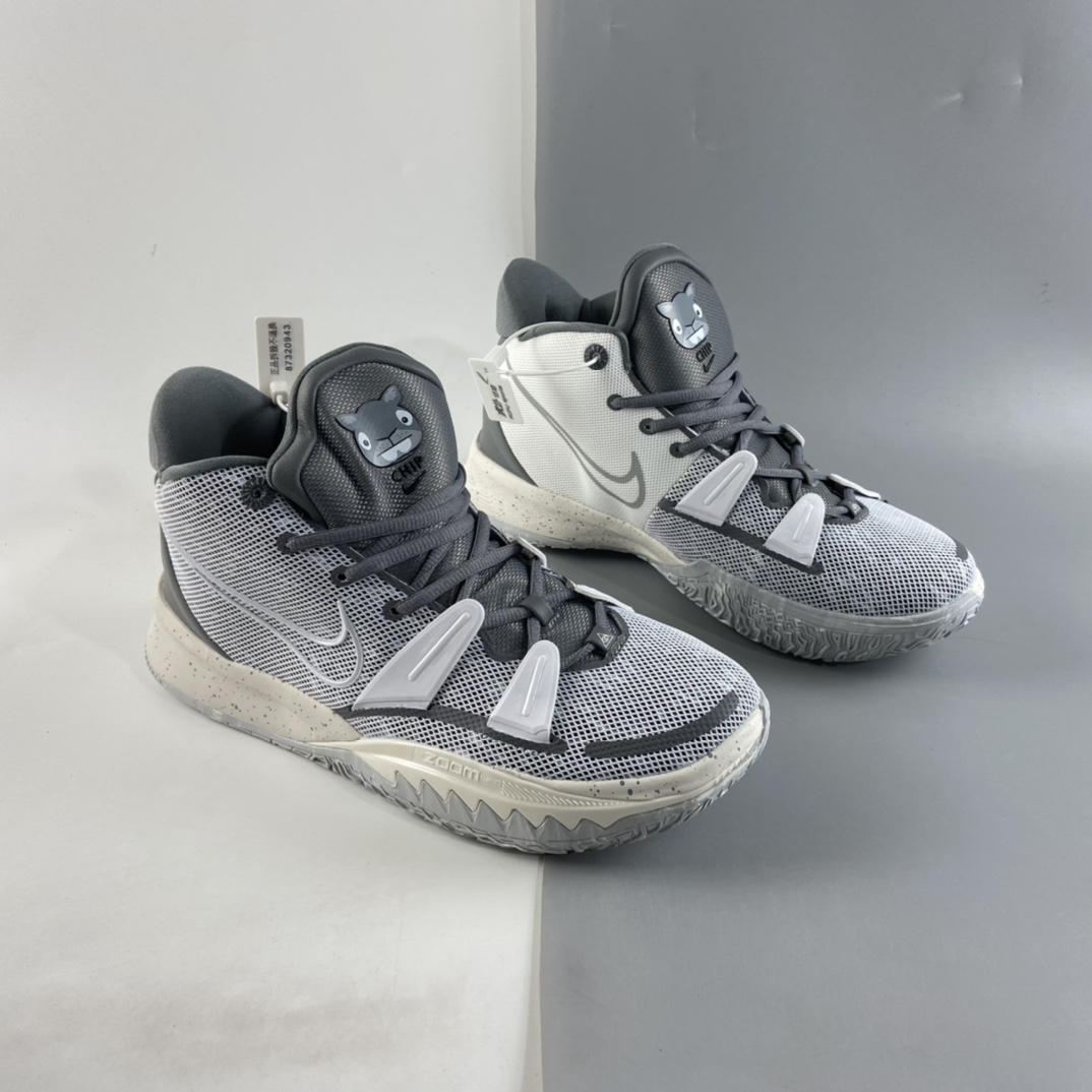 P220  NIKE Kyrie 7 Pre Heat Ep 欧文7代 室内休闲运动中帮篮球鞋 DB5624-011