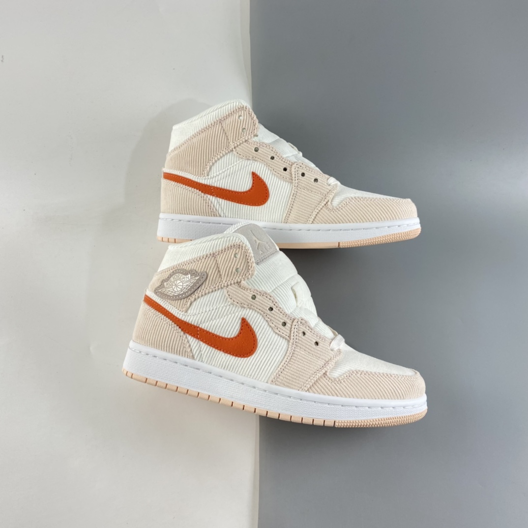 P260  Air Jordan 1 Mid AJ1 乔1 中帮百搭休闲运动板鞋 DA8009-108