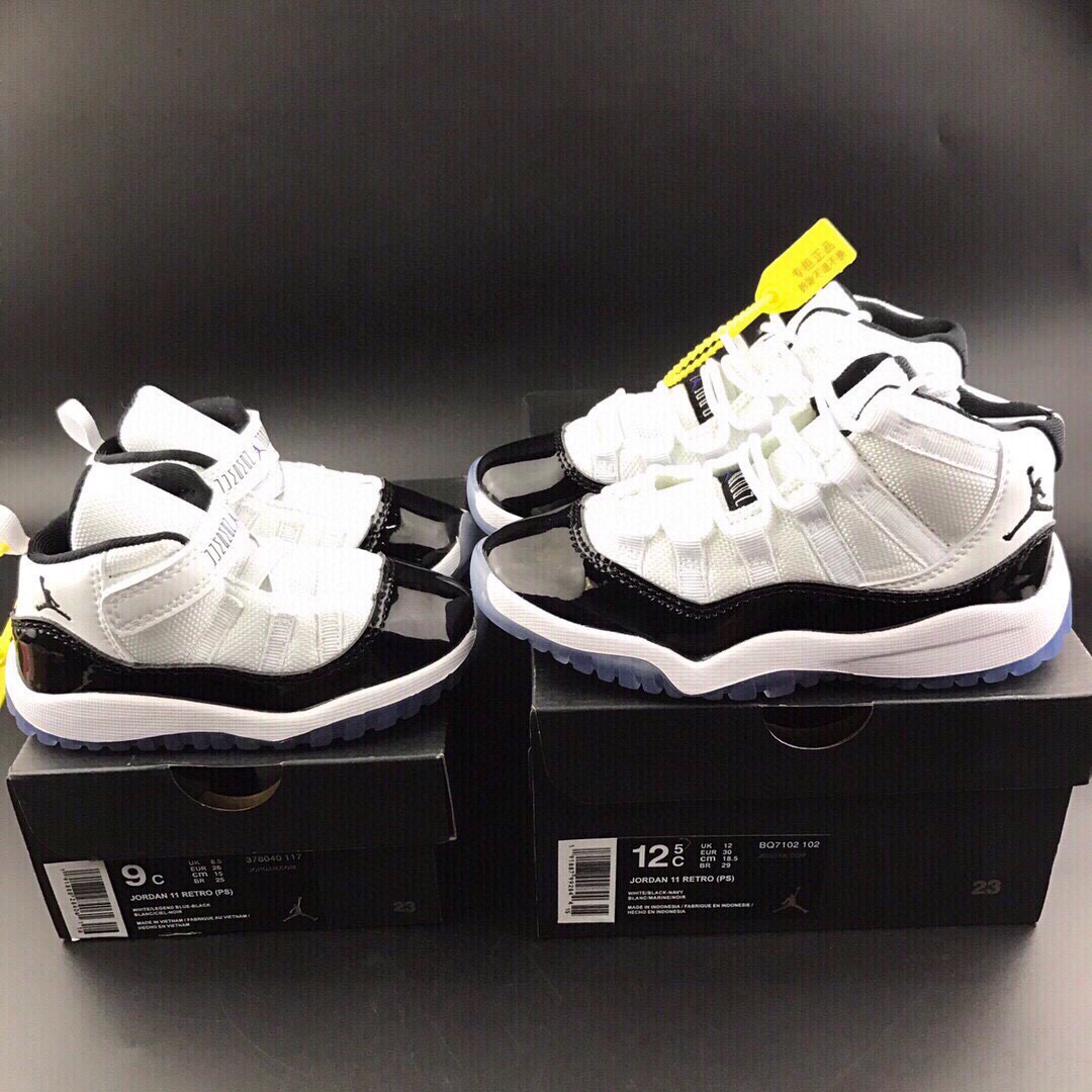 Nike Air Jordan AJ11 Children’s Shoes: Top Market Version for 11-Year-Olds, Sizes 22-27 and 28-35. - 图片 4