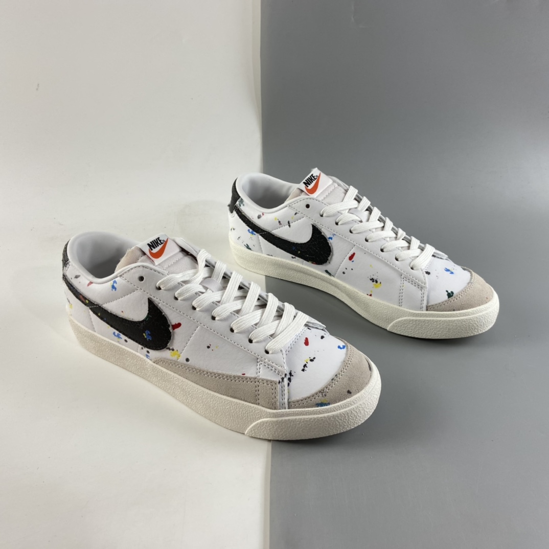 P160  NIKE Blazer Low ’77 Vintage 开拓者皮面低帮休闲板鞋 DJ1517-100