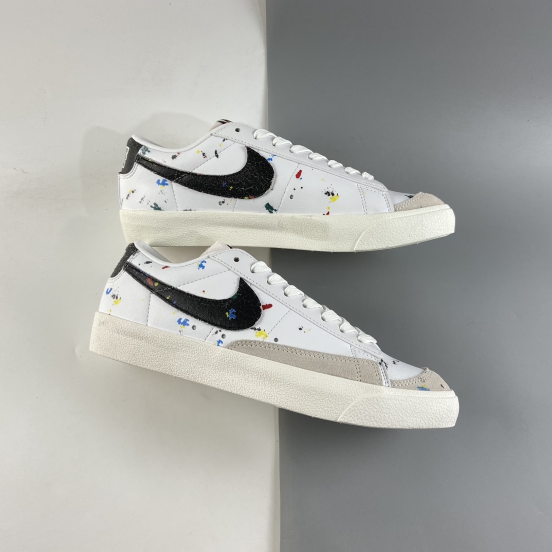 P160  NIKE Blazer Low ’77 Vintage 开拓者皮面低帮休闲板鞋 DJ1517-100