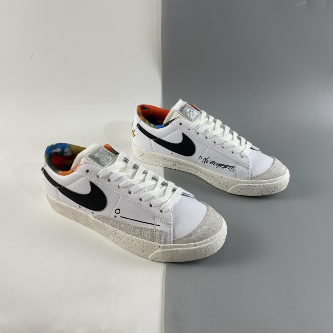 P160  NIKE Blazer Low ’77 Vintage 开拓者皮面低帮休闲板鞋 DJ4279-101