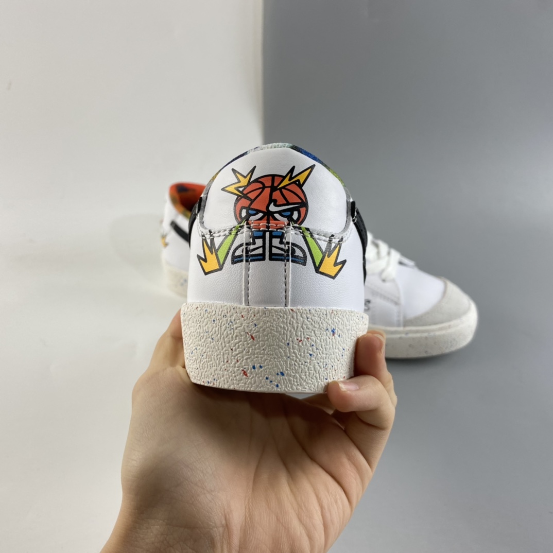 P160  NIKE Blazer Low ’77 Vintage 开拓者皮面低帮休闲板鞋 DJ4279-101