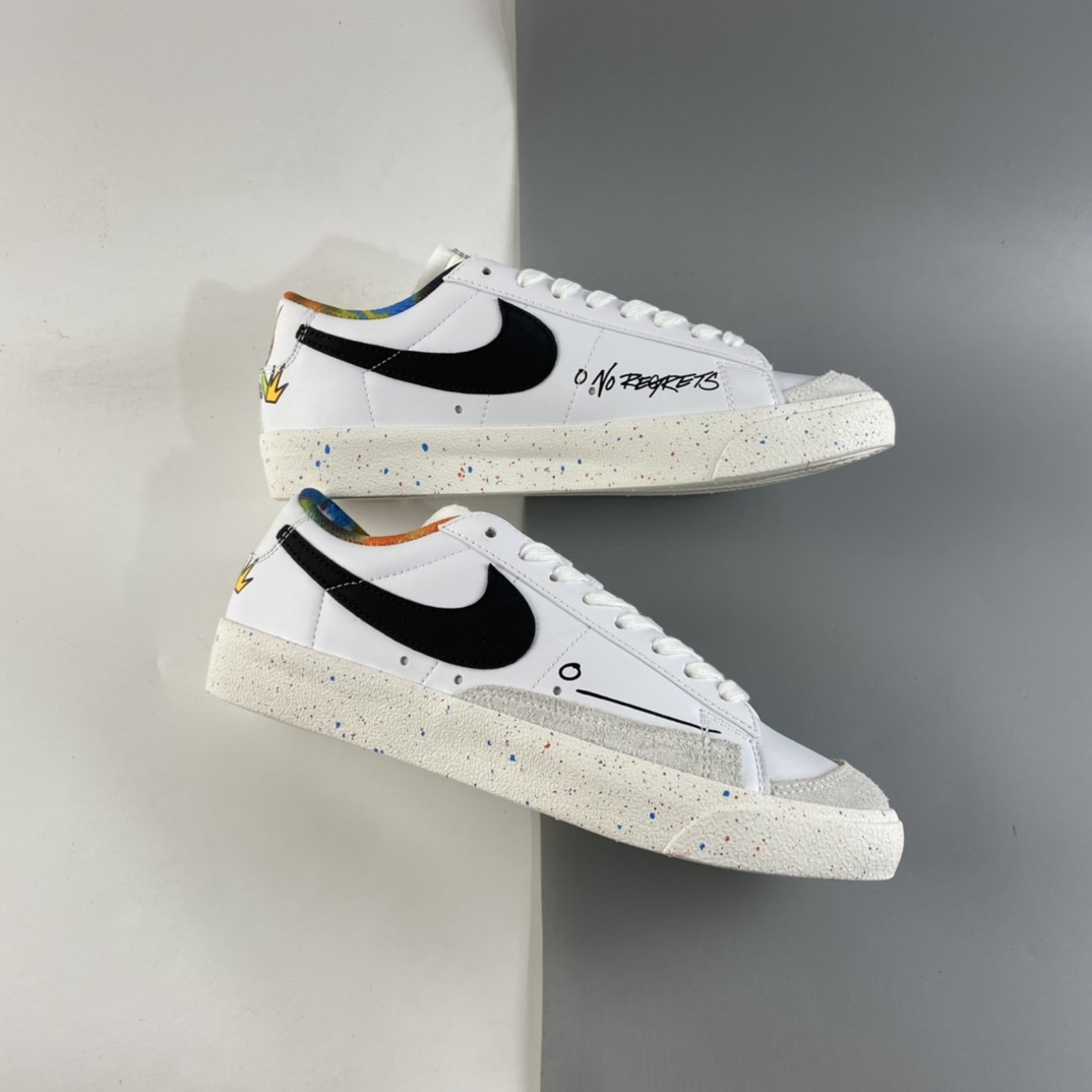 P160  NIKE Blazer Low ’77 Vintage 开拓者皮面低帮休闲板鞋 DJ4279-101