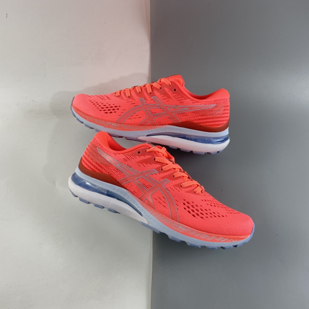 P220  Asics GEL-KAYANO 28 28代量子系列硅胶回弹休闲运动跑步鞋 1012B047-700