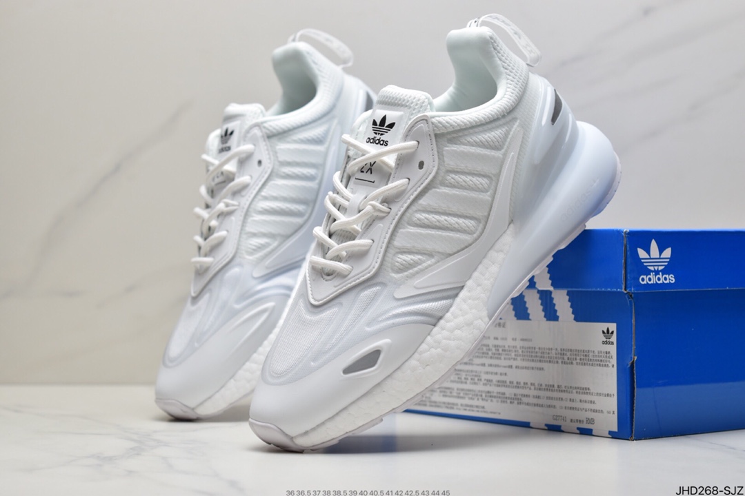 190 阿迪达斯AD Originals ZX 2K Boost 2.0采用科技风设计GZ7740