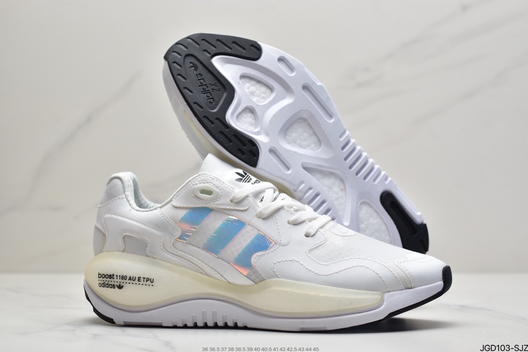 180 Adidas 阿迪达斯 ZX Alkyne Boost 休闲跑步鞋FV2316