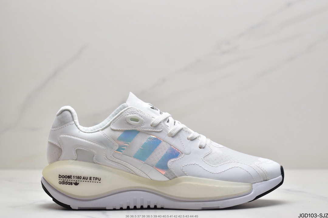 180 Adidas 阿迪达斯 ZX Alkyne Boost 休闲跑步鞋FV2316