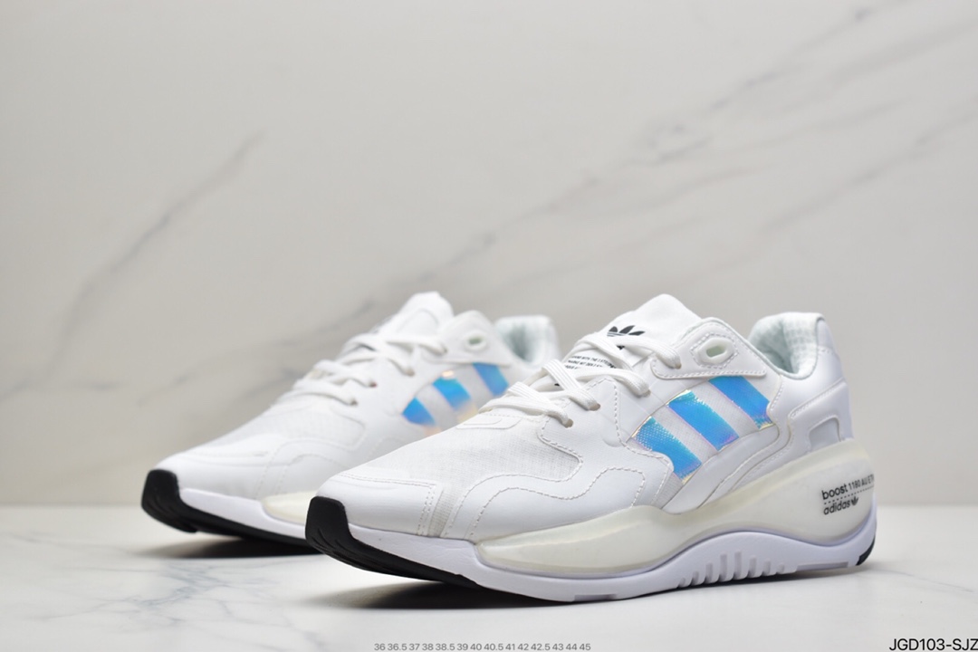 180 Adidas 阿迪达斯 ZX Alkyne Boost 休闲跑步鞋FV2316
