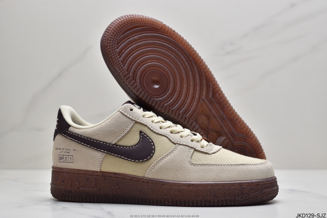 160 Air Force 1 Low ’07 ”浅棕咖啡”原楦头原纸板DD5227-234