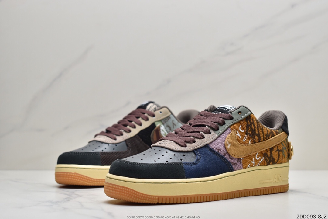 230 Travis Scott x Force 1 Low  “Cactus Jack” 重磅联名 空军一号 CN2405-900