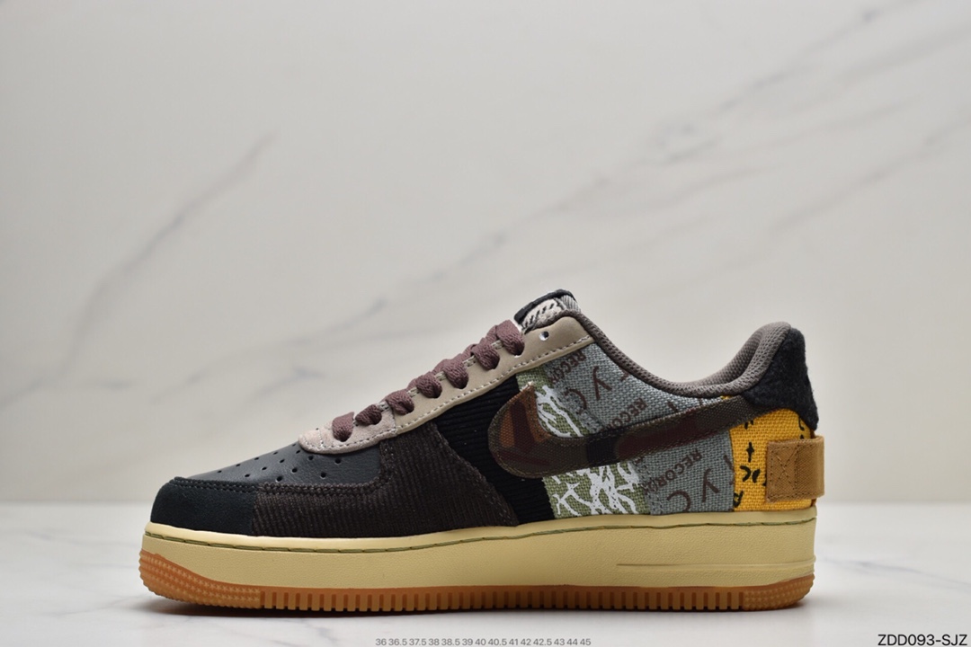 230 Travis Scott x Force 1 Low  “Cactus Jack” 重磅联名 空军一号 CN2405-900