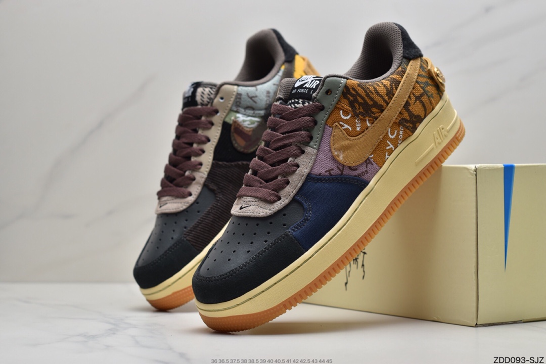 230 Travis Scott x Force 1 Low  “Cactus Jack” 重磅联名 空军一号 CN2405-900