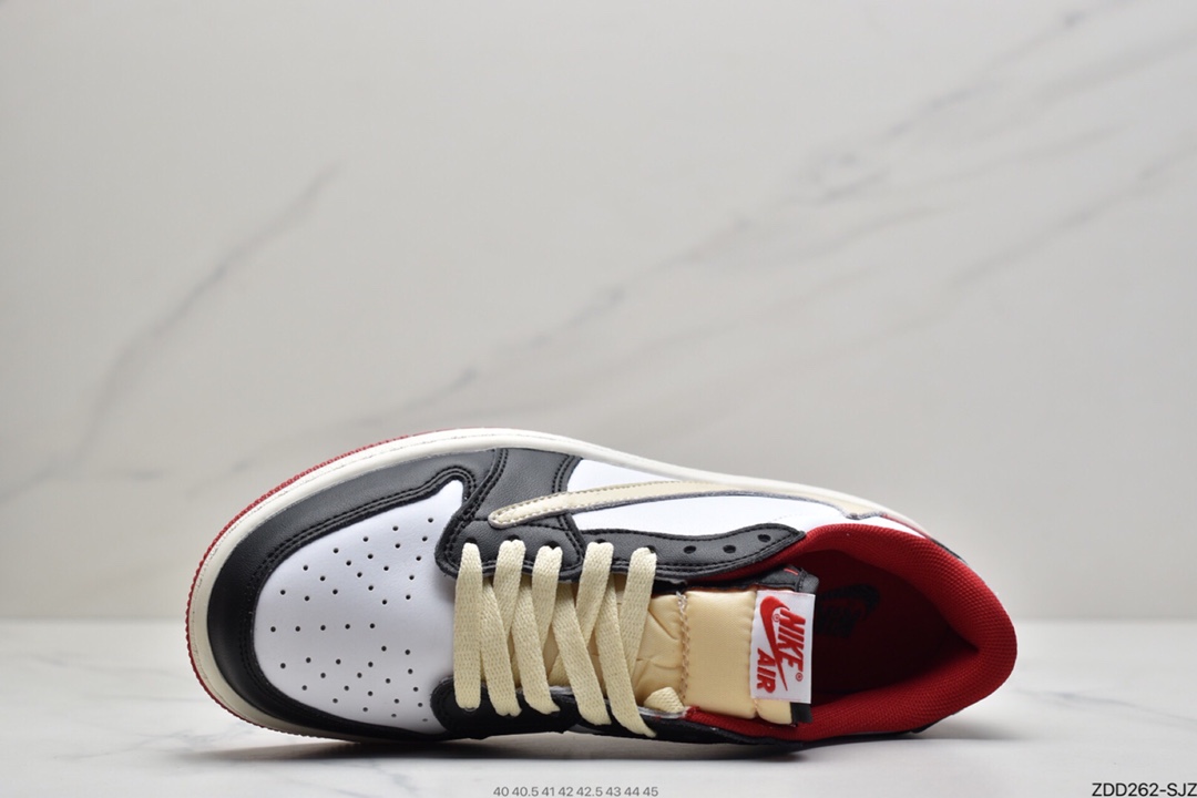 230 Travis Scott x Fragment x Air Jordan 1 Low“Military Blue”闪电倒钩低帮CQ4278