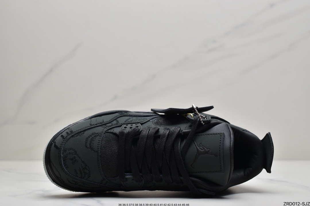 320 Air Jordan AJ4 “Black”纯黑 930155-001