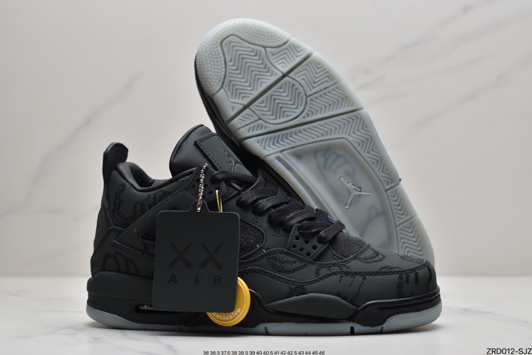 320 Air Jordan AJ4 “Black”纯黑 930155-001