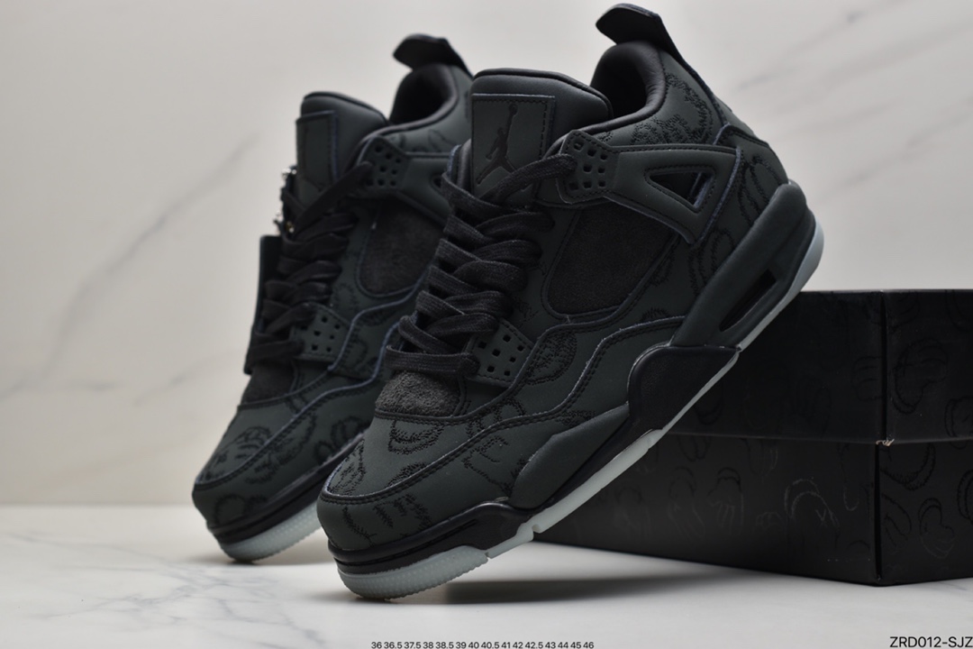 320 Air Jordan AJ4 “Black”纯黑 930155-001