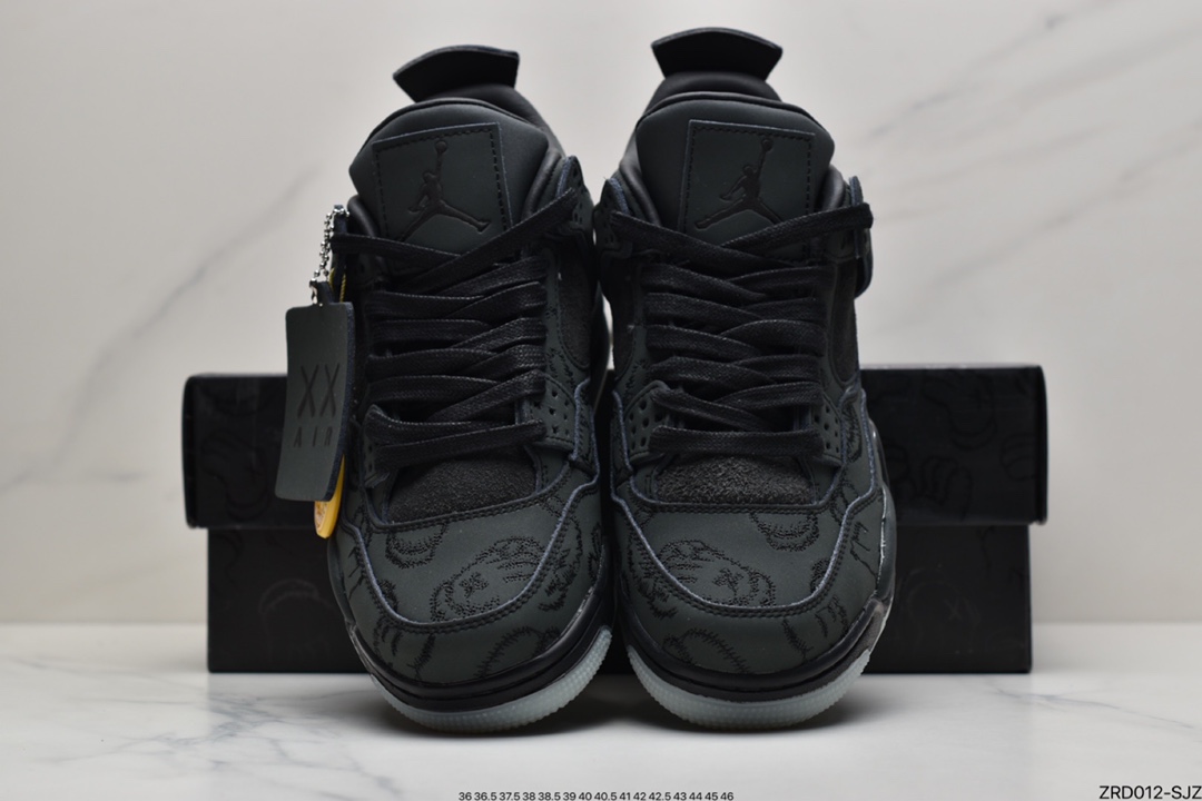 320 Air Jordan AJ4 “Black”纯黑 930155-001