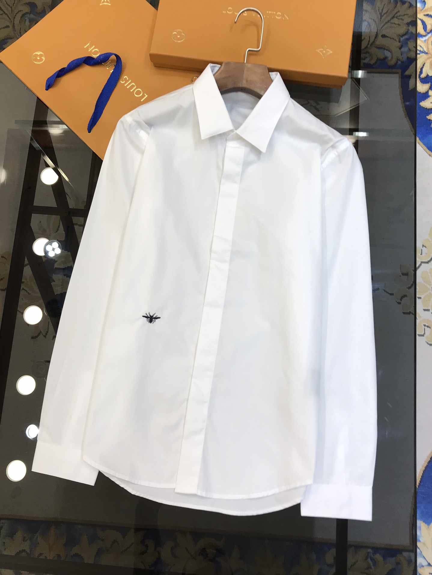 迪奥 Dior 高定典藏名品高定成衣时装外套连衣裙衬衫T恤 #8450B7CC 2