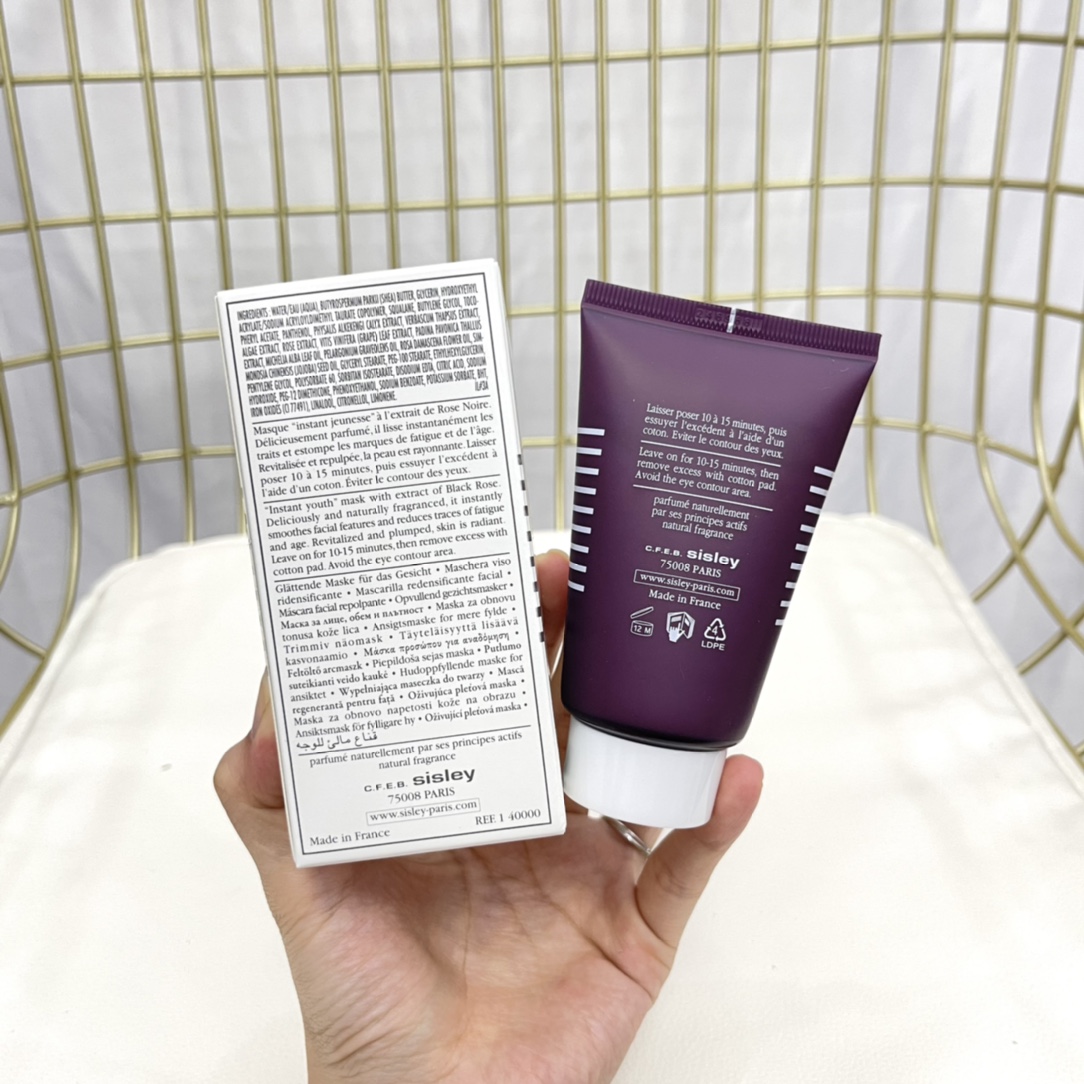 Sisley Black Rose Skin Care Set: Mask, Cream, and Oil - Authentic & Luxurious 5 i1628742578 4737 3