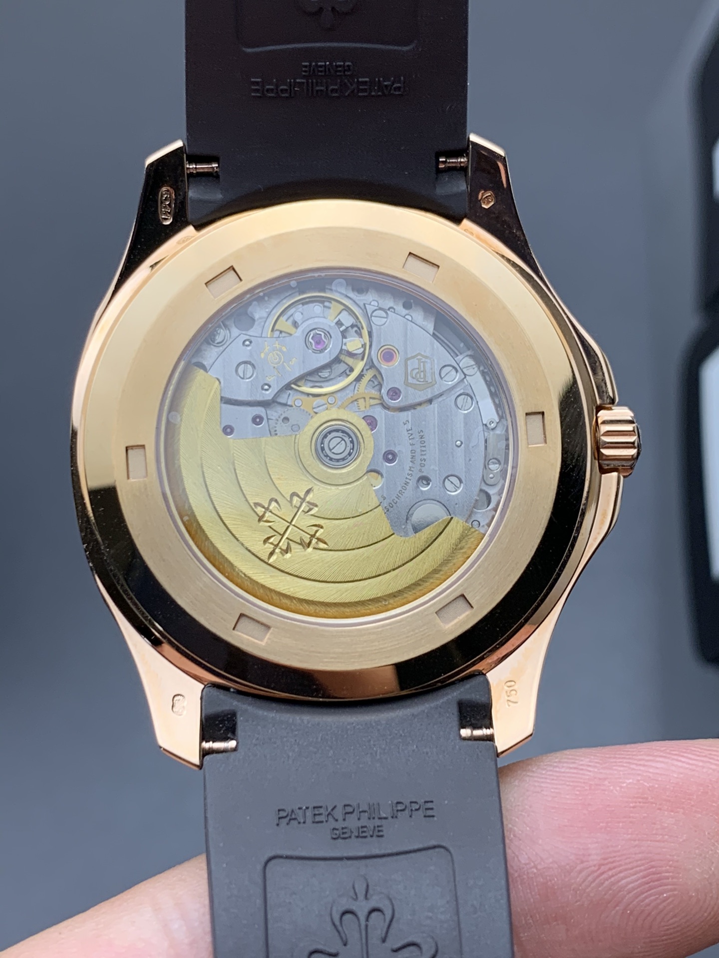 Patek Philippe 3K 玫瑰金手雷