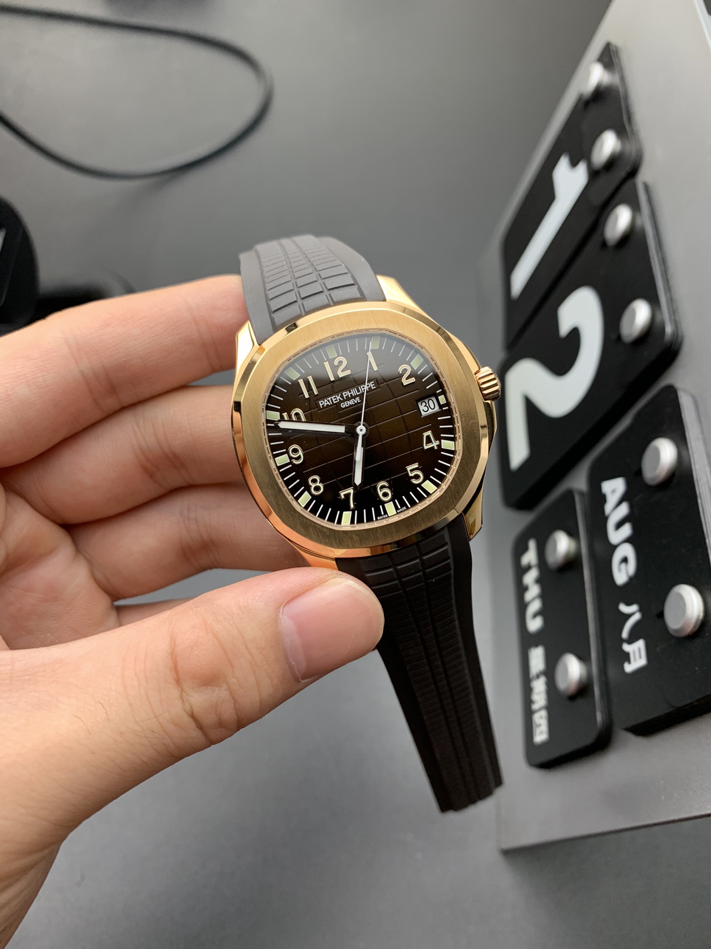 Patek Philippe 3K 玫瑰金手雷