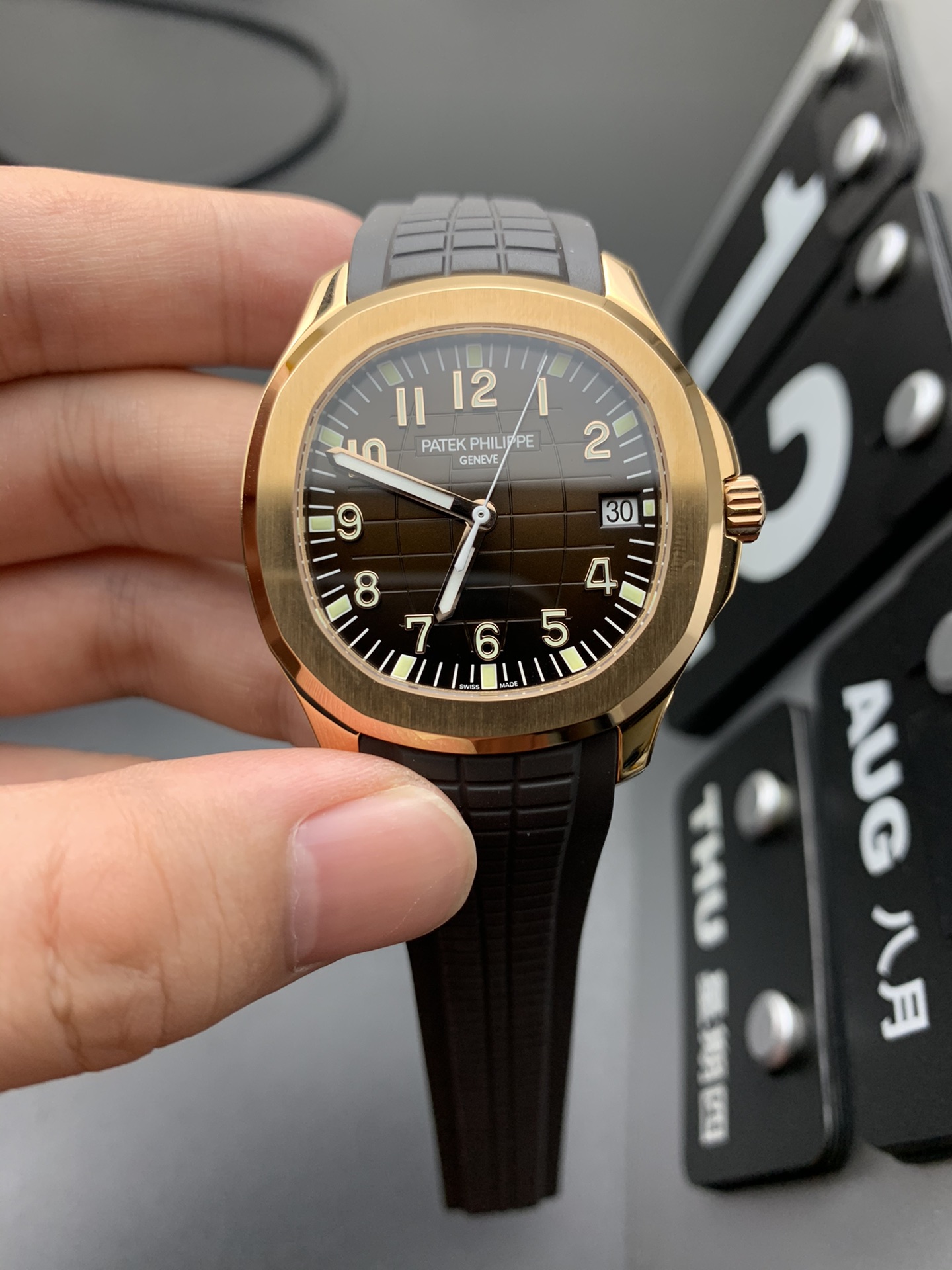 Patek Philippe 3K 玫瑰金手雷