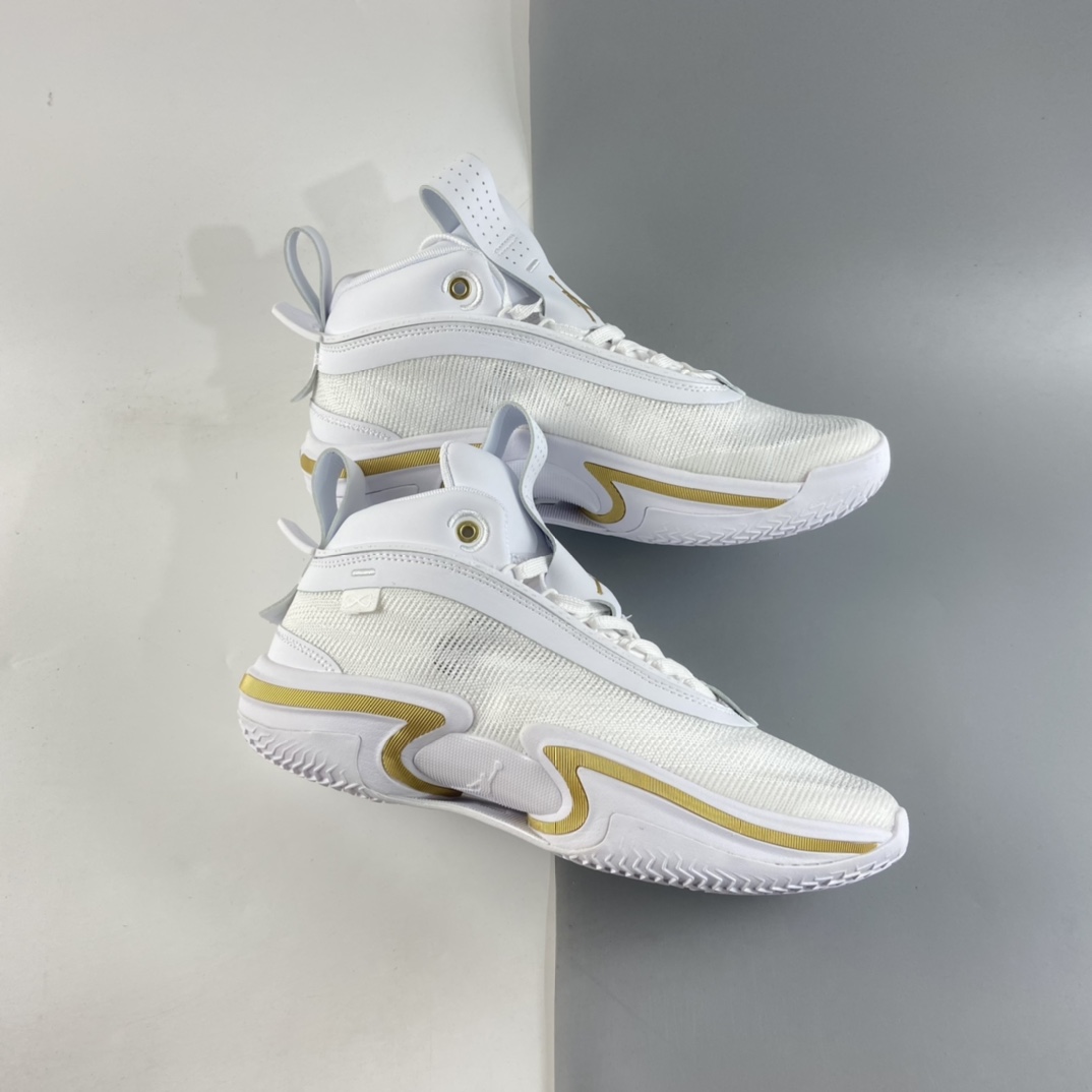P220  Air Jordan 36 ”White Gold”白金 篮球鞋 DJ4482-100